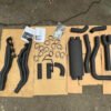 11-14 6.2L Ford Raptor Cerakoted Stainless Works Full Headers and Exhaust For Sale