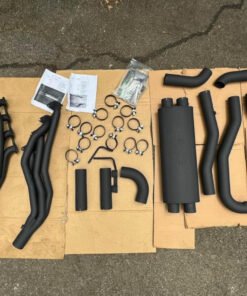 11-14 6.2L Ford Raptor Cerakoted Stainless Works Full Headers and Exhaust For Sale