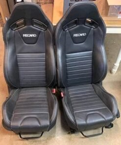 13-14 Ford mustang Track Pack set of Recaro leather seats For Sale