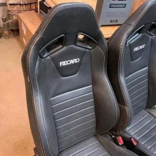 13-14 Ford mustang Track Pack set of Recaro leather seats For Sale