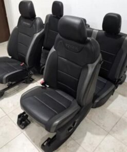 15-20 FORD F150 RAPTOR SUPERCREW LEATHER SEATS OEM