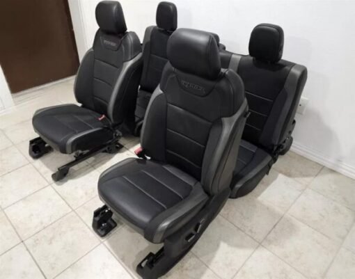 15-20 FORD F150 RAPTOR SUPERCREW LEATHER SEATS OEM