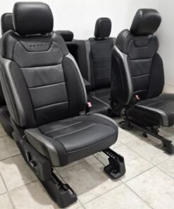 15-20 FORD F150 RAPTOR SUPERCREW LEATHER SEATS OEM