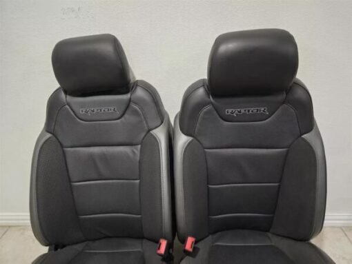 15-20 FORD F150 RAPTOR SUPERCREW LEATHER SEATS OEM