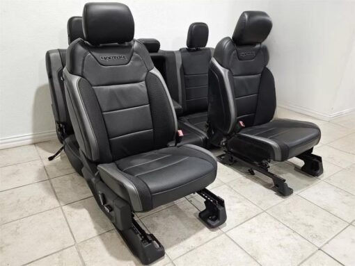 15-20 FORD F150 RAPTOR SUPERCREW LEATHER SEATS OEM