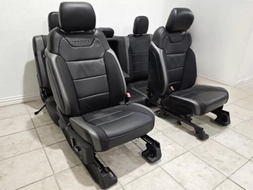 15-20 FORD F150 RAPTOR SUPERCREW LEATHER SEATS OEM FOR SALE