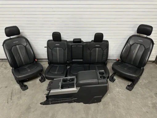 2020 2021 FORD F250 F350 F450 PLATINUM INTERIOR FRONT REAR SEATS CONSOLE OEM