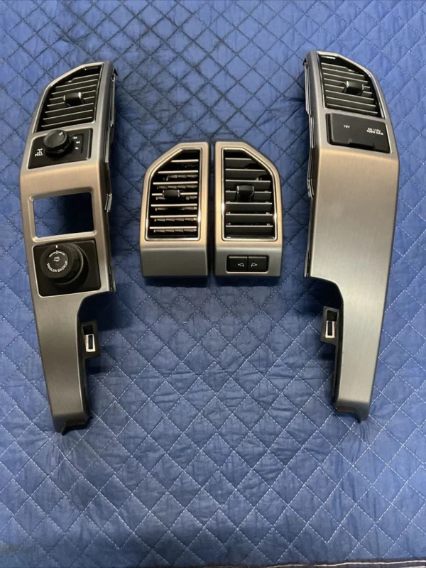 2020+ FORD F250 F350 F450 PLATINUM DASH AIR VENTS SET (4) OEM~READ~