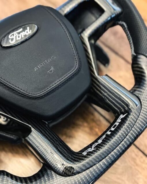 2021+ Ford Raptor carbon fiber OEM steering wheel For Sale