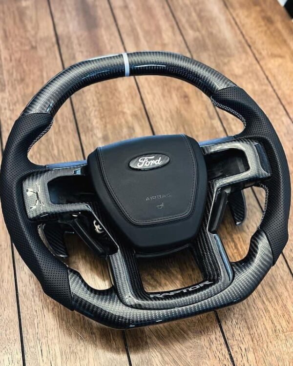 2021+ Ford Raptor carbon fiber OEM steering wheel For Sale