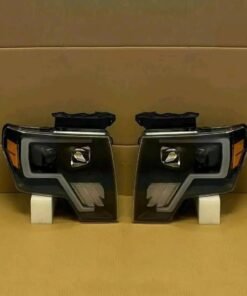 Black Led Tube Projector Headlights